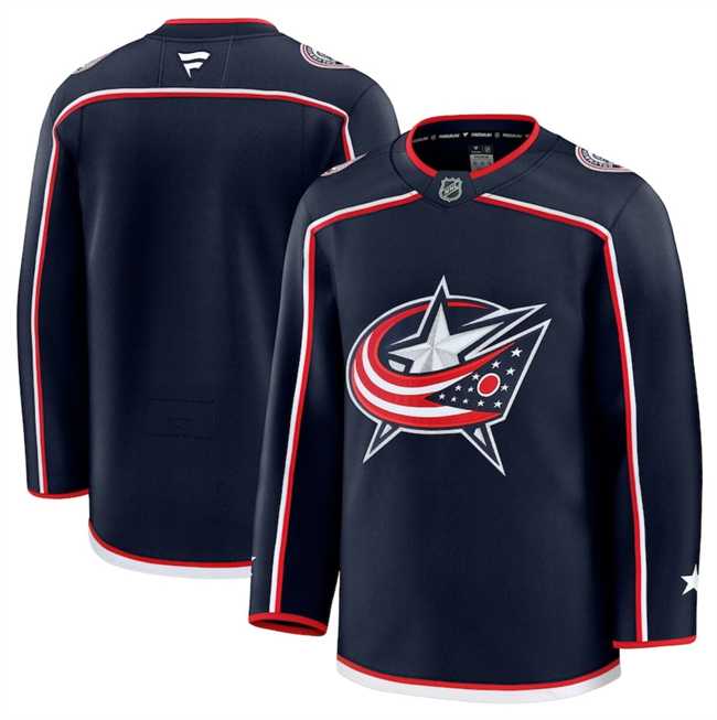Men's Columbus Blue Jackets Custom Navy 2024-25 Home Stitched Hockey Jersey,We sell and wholesale Men's Columbus Blue Jackets Custom Navy 2024-25 Home Stitched Hockey Jersey on line form chian!